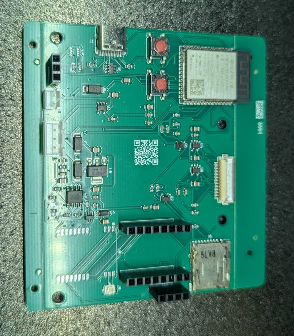 MeshCam camera board, front side
